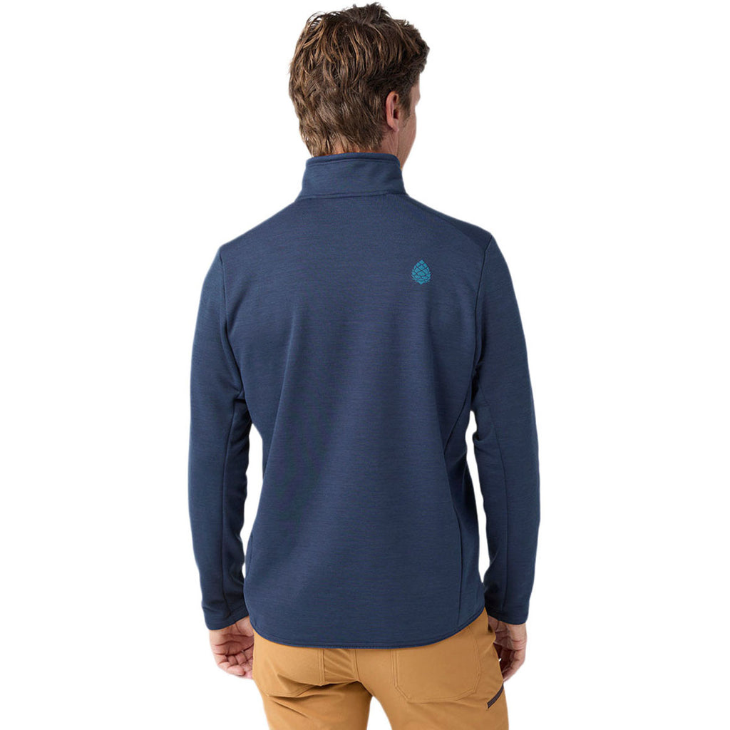 Stio Men's Mountain Shadow Heather Glide Power Stretch Half Zip