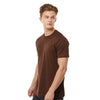 Tultex Unisex Brown Fine Jersey T-Shirt