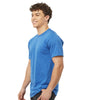 Tultex Unisex Heather Turquoise Fine Jersey T-Shirt