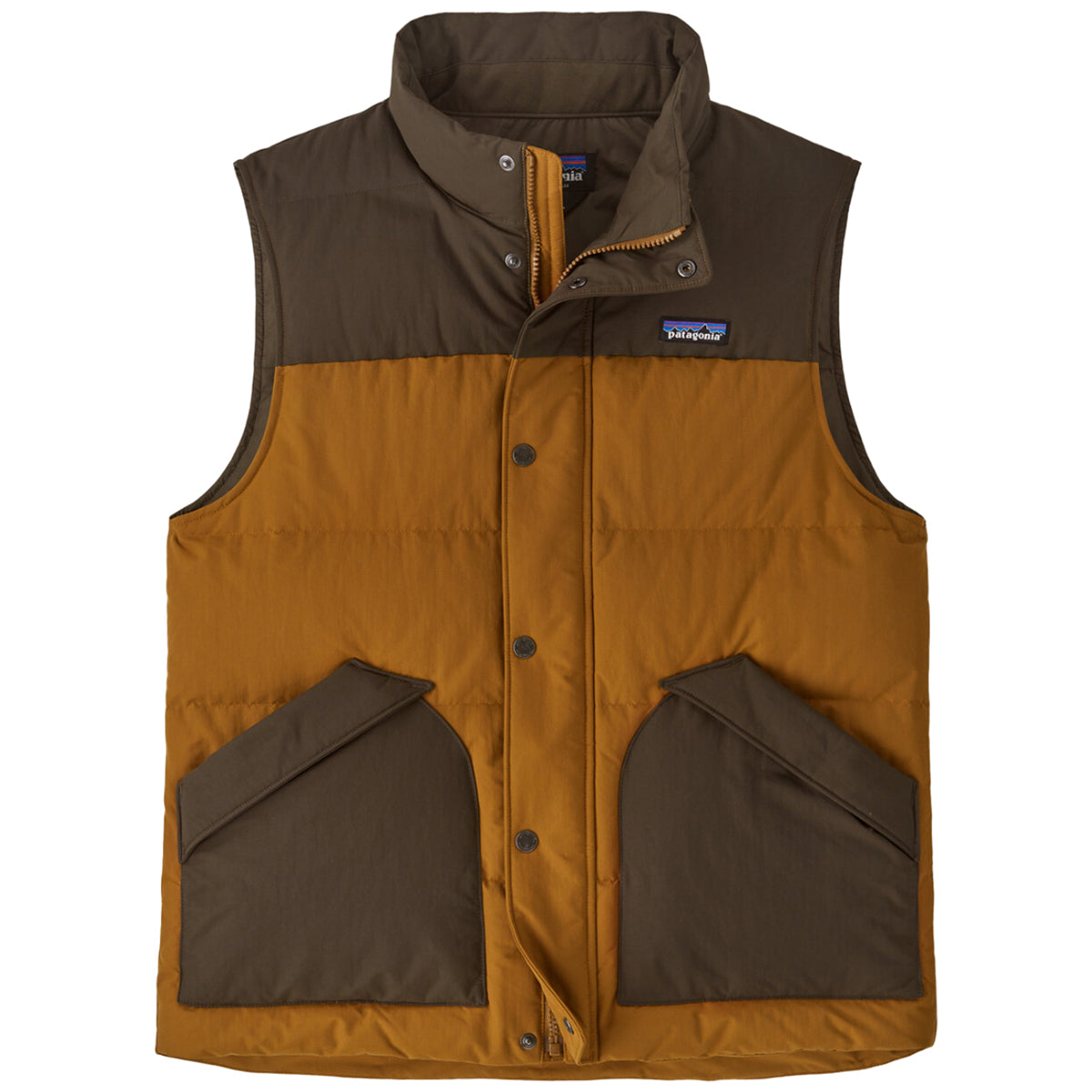 Patagonia Men's Shelter Brown Downdrift Vest