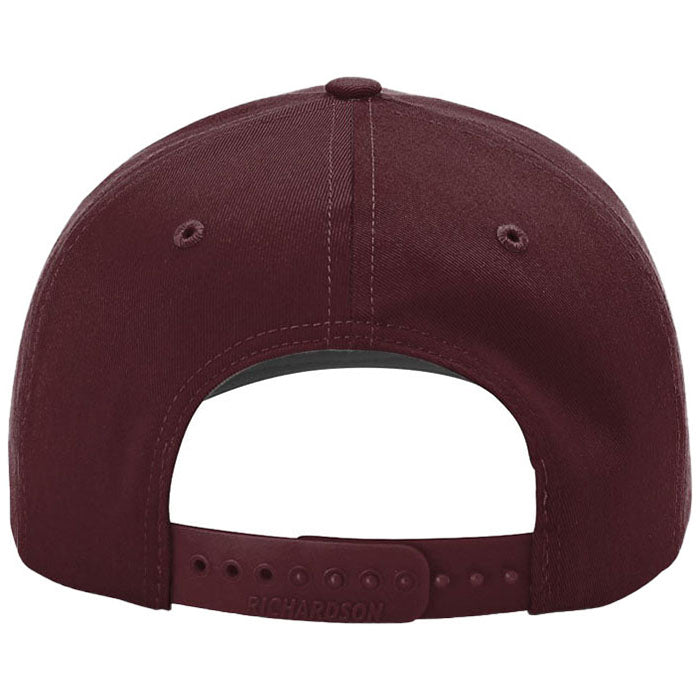 Richardson Maroon Pro Twill Snapback