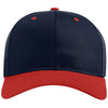 Richardson Navy/Navy/Red Pro Twill Snapback