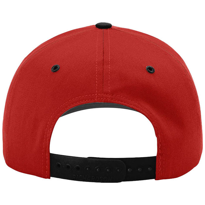 Richardson Red/Red/Black Pro Twill Snapback