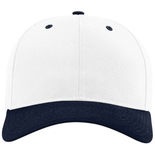 Richardson White/White/Navy Pro Twill Snapback