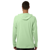Columbia Men's Key West/Cool Grey PFG Terminal Tackle Hooded Long Sleeve T-Shirt