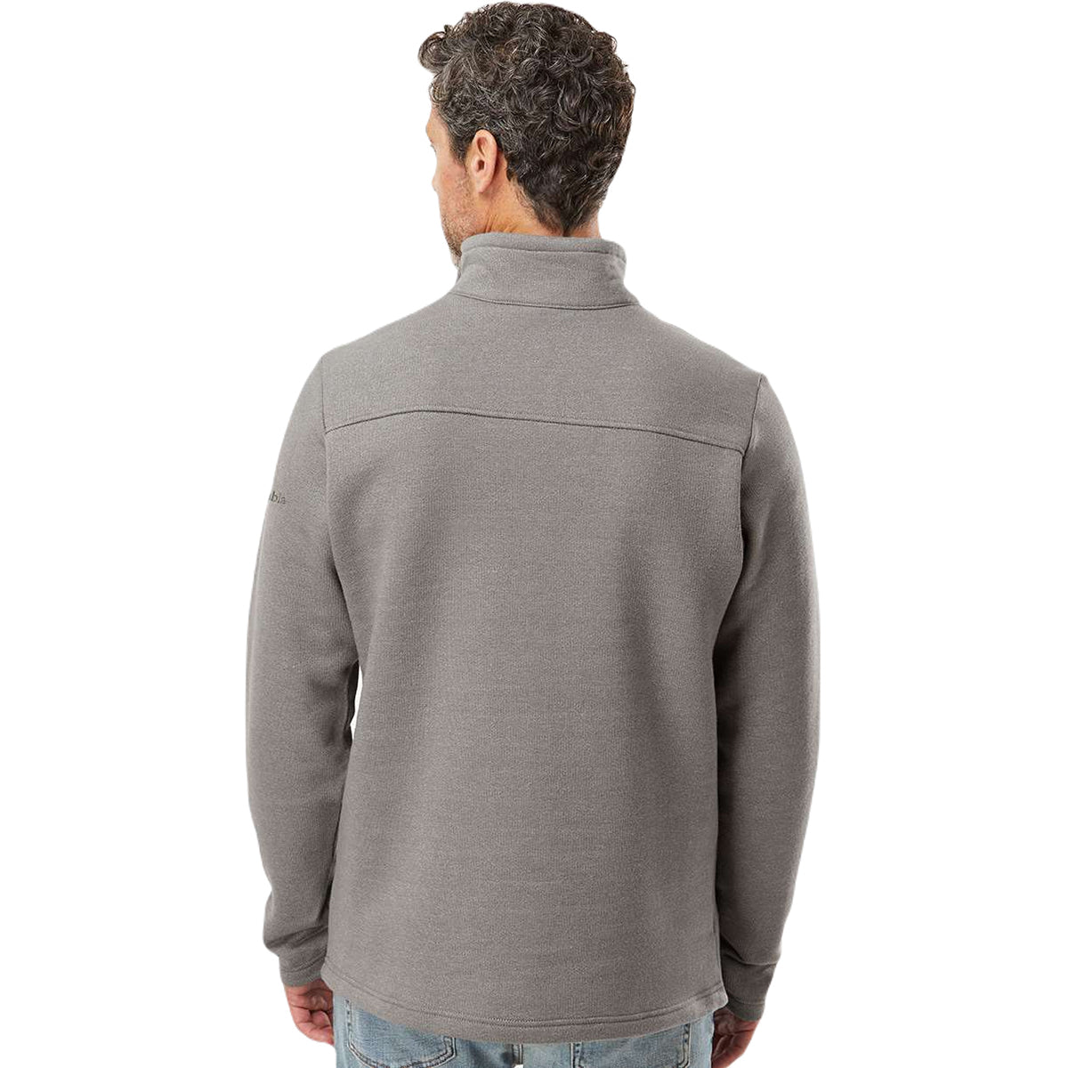 B. Mountain 14k×シルバー Columbia Men's Boulder Heather Great Hart Mountain III Half-Zip Pullov