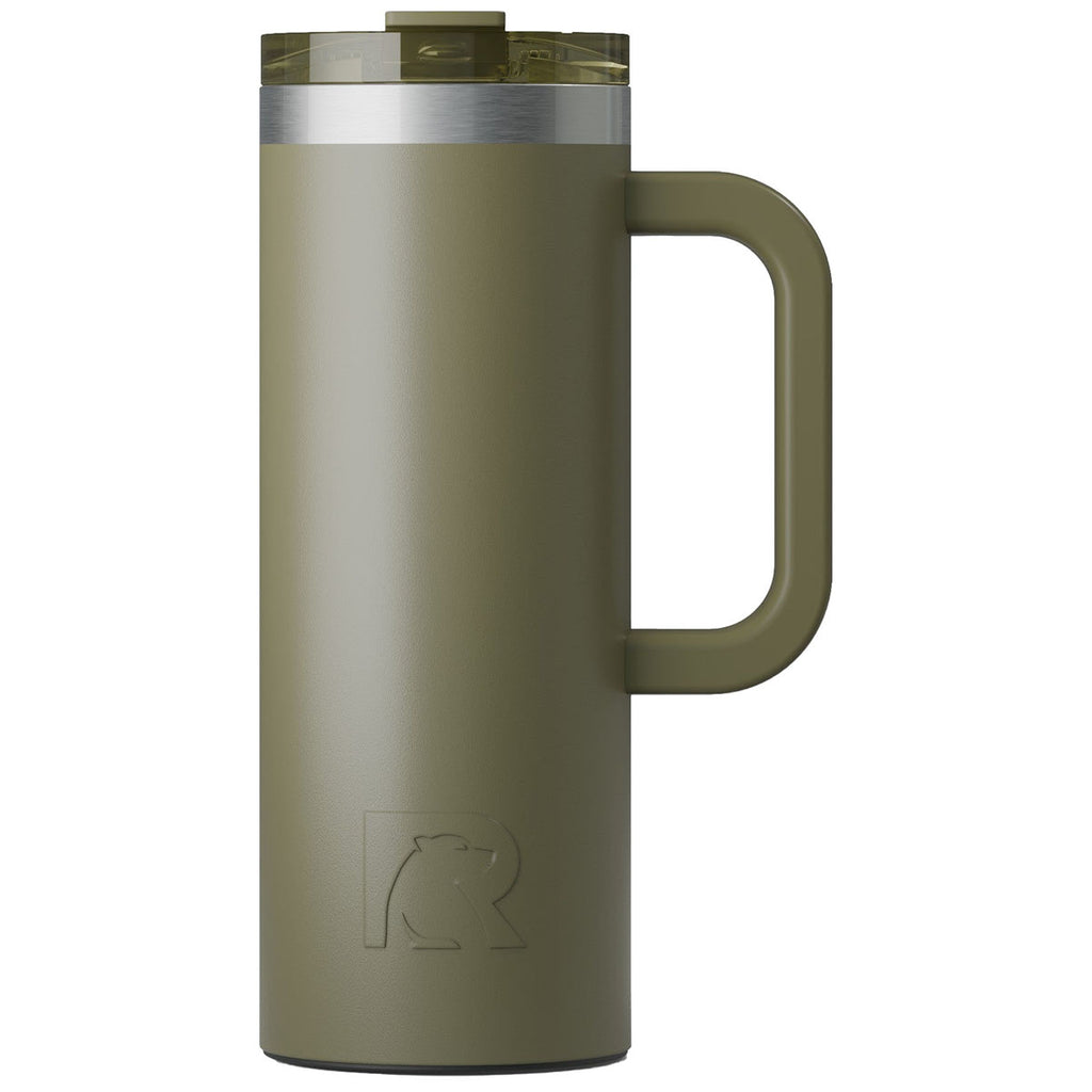 RTIC Olive 20oz Road Trip Travel Mug