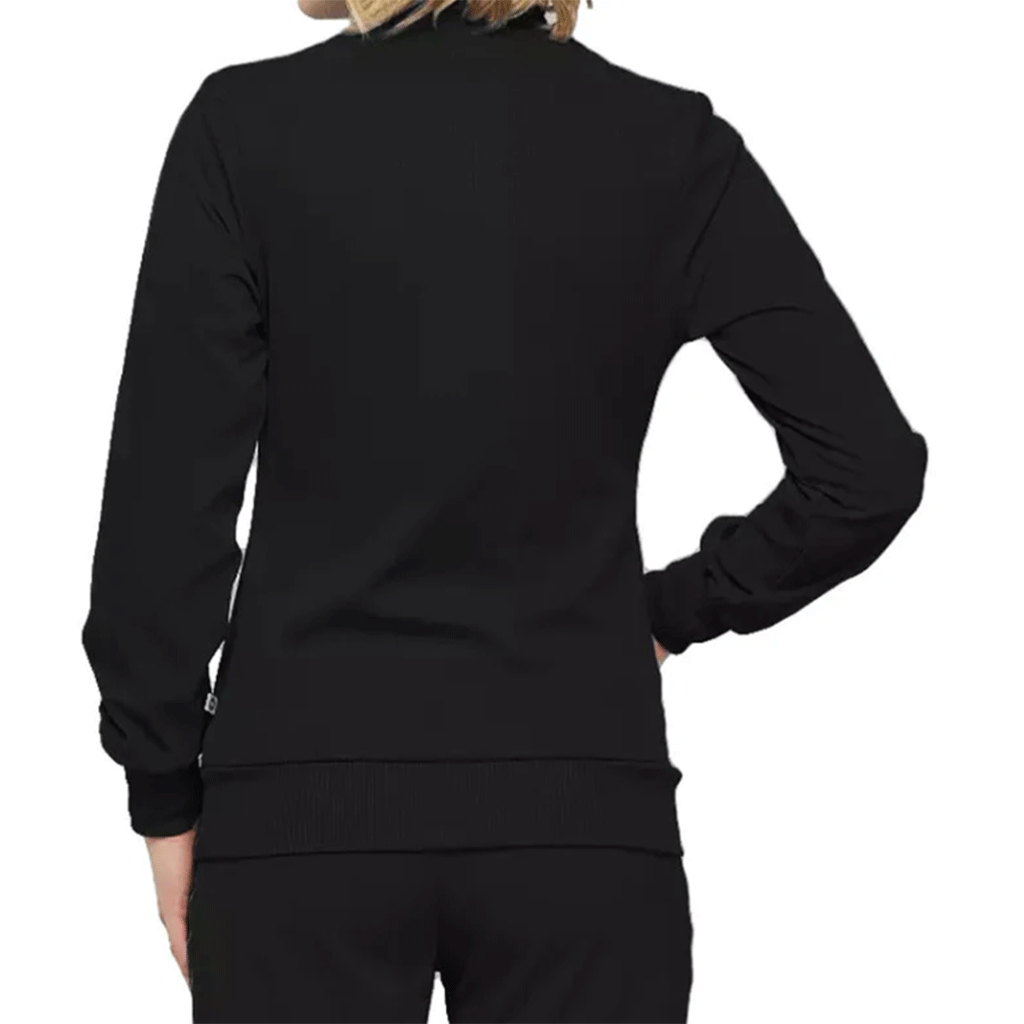 Infinity Women's Black 2-Pocket Contemporary Jacket