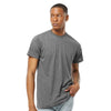 Tultex Unisex Heather Charcoal Poly-Rich T-Shirt