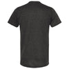 Tultex Unisex Heather Graphite Poly-Rich T-Shirt