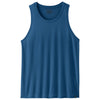 Patagonia Men's Aquatic Blue Capilene Cool Trail Tank Top
