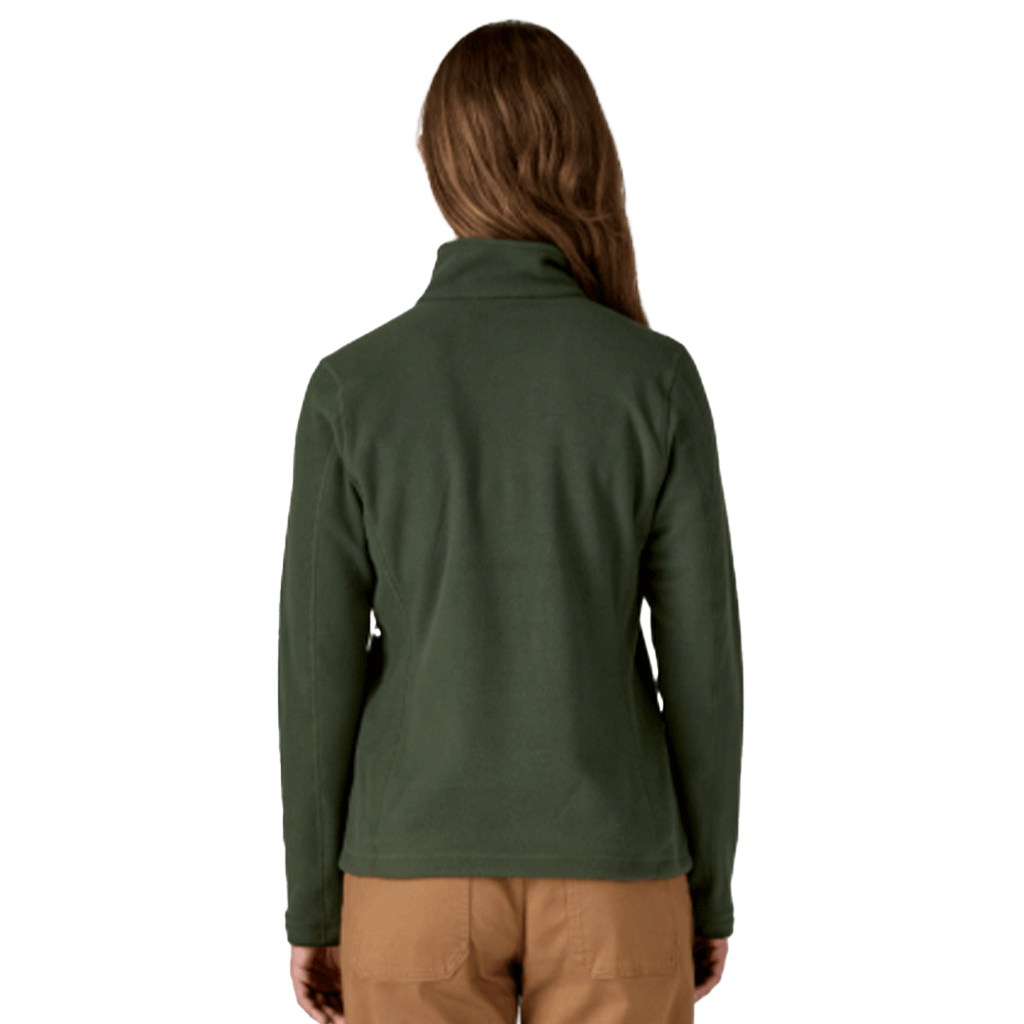 patagonia ミリタリージャケット Sサイズ オリーブ　レディース Patagonia Women's Old Growth Green Micro D 1/4-Zip