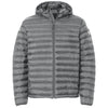 Weatherproof Men's Chelsea Grey Lightweight Poly-Filled Hooded Puffer Jacket