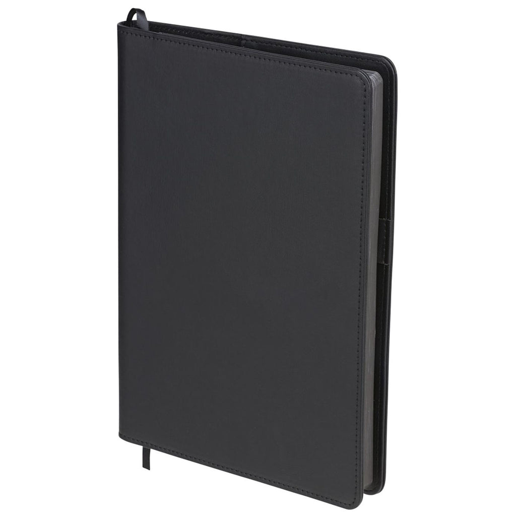 Cross Black 7" x 10" Refined Refillable FSC Notebook