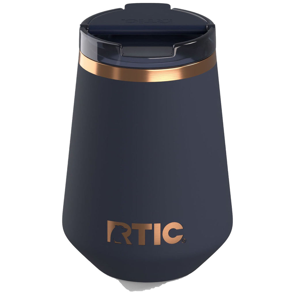 RTIC Dark Midnight Dust 12oz Happy Hour Wine Tumbler