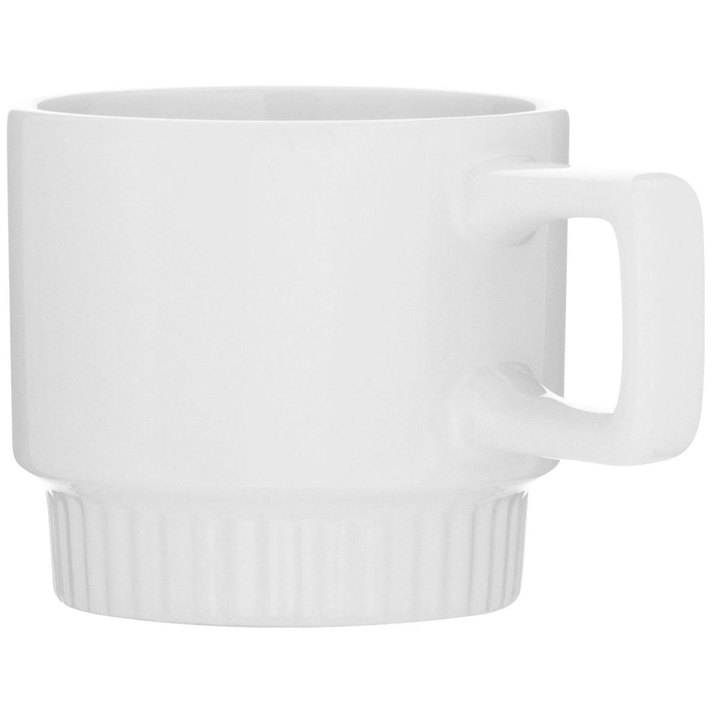 ETS Express White Loft 11oz Stackable Ceramic Mug