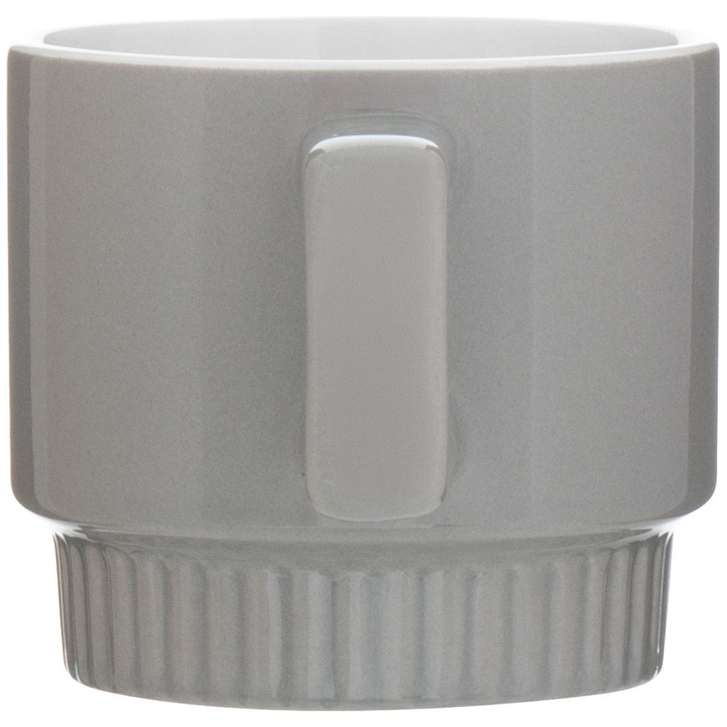 ETS Express Light Grey Loft 11oz Stackable Ceramic Mug