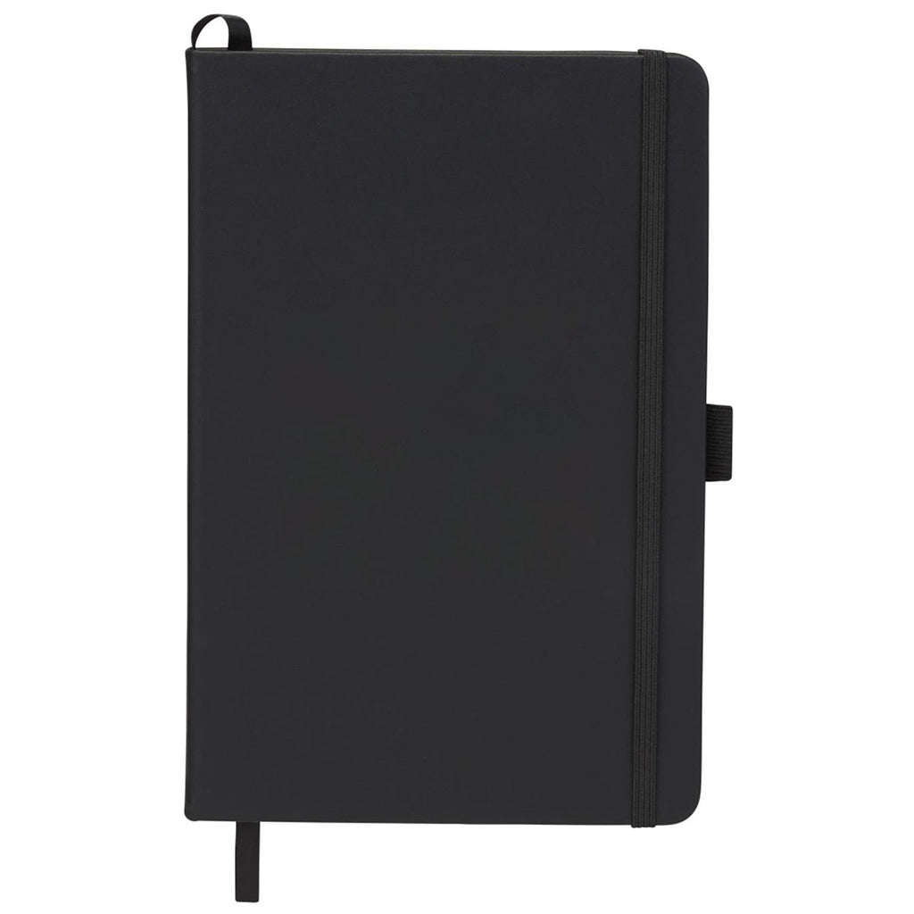 JournalBooks Black Mix Pineapple Leather Bound Notebook