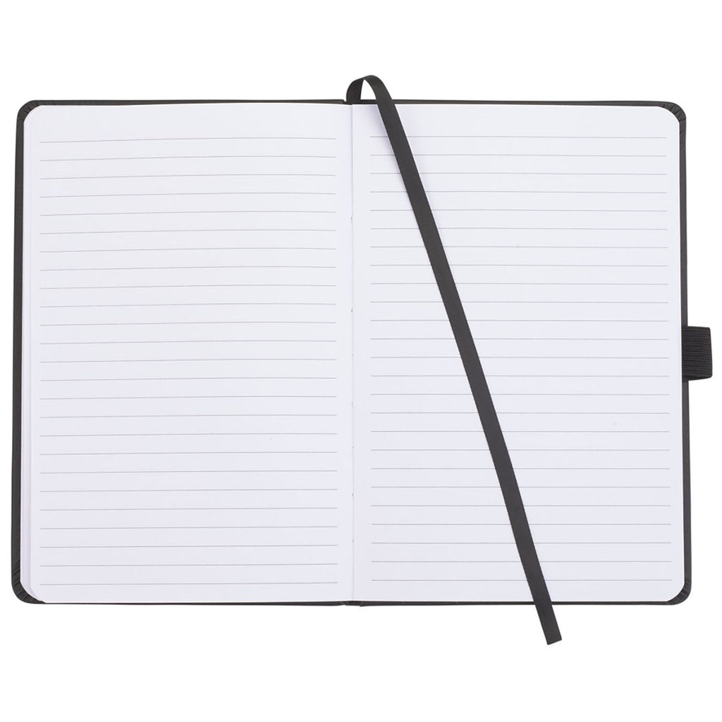 JournalBooks Black Mix Pineapple Leather Bound Notebook