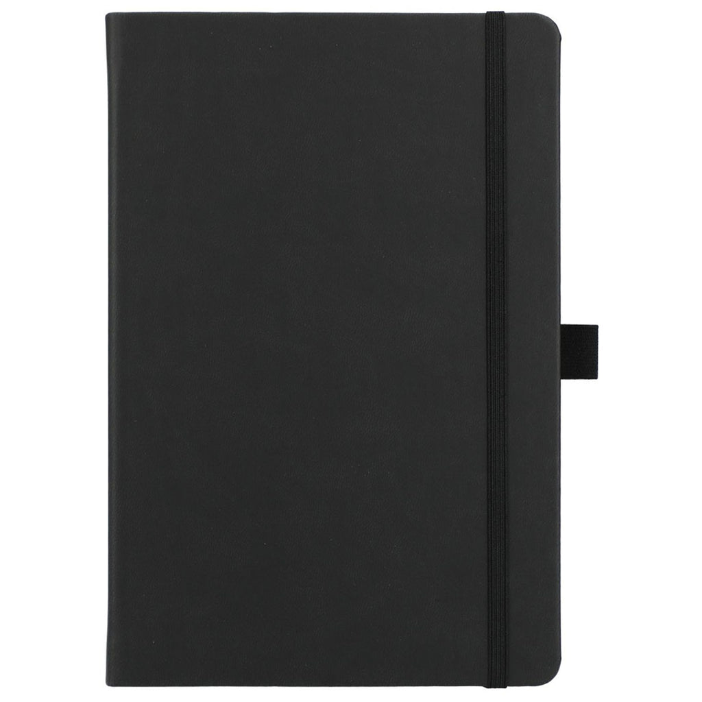 JournalBooks Black Mano Recycled Hard Bound Notebook