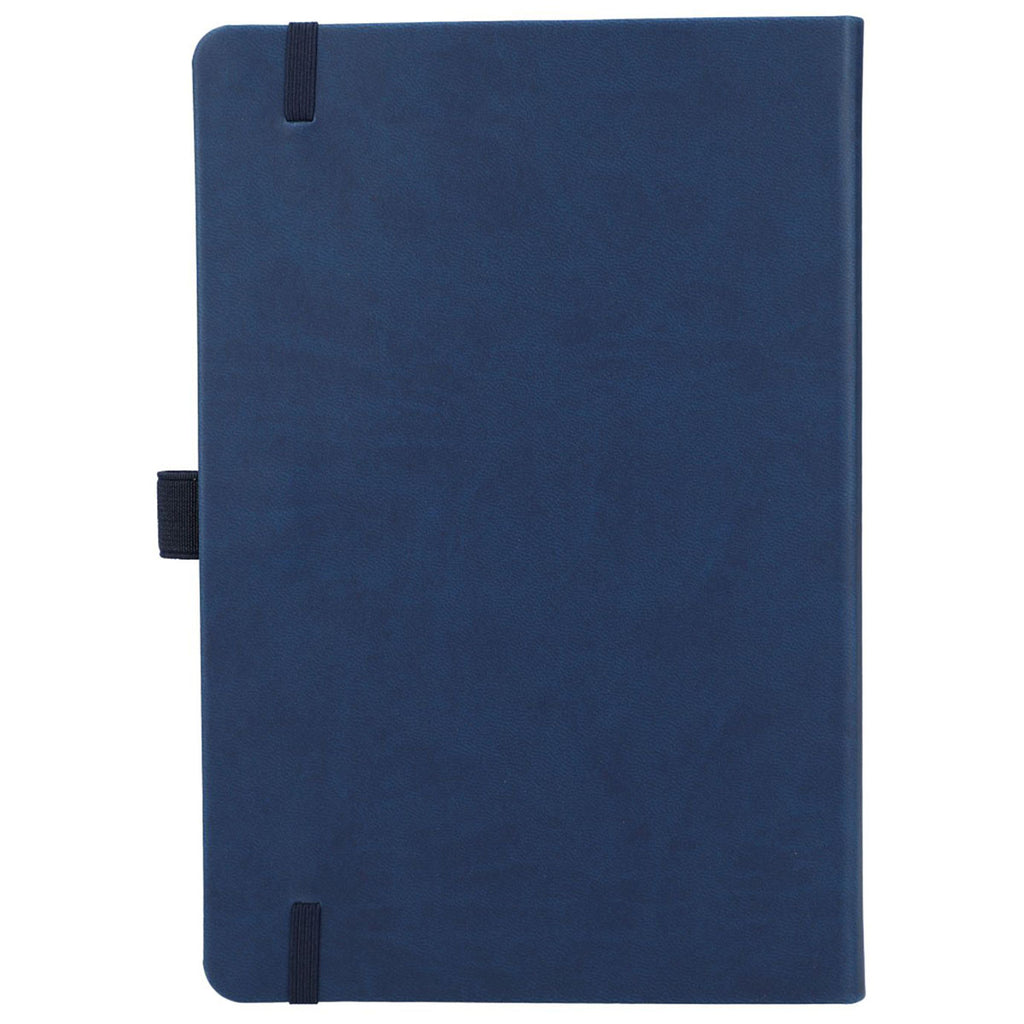JournalBooks Navy Mano Recycled Hard Bound Notebook