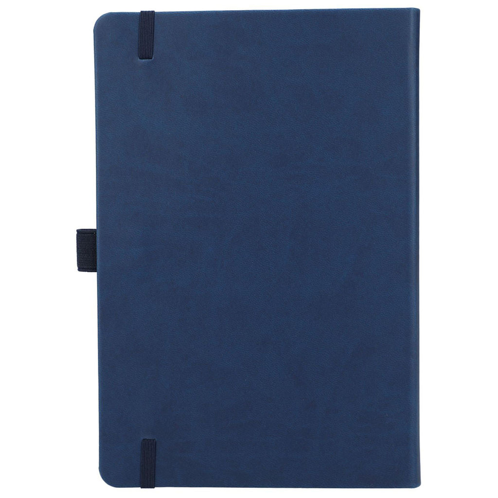 JournalBooks Navy Mano Recycled Hard Bound Notebook