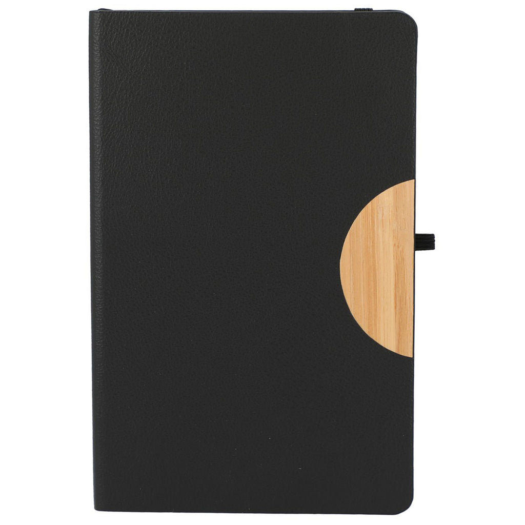 JournalBooks Black Kaya Recycled and Bamboo Notebook