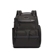 TUMI Black Alpha Compact Laptop Brief Pack