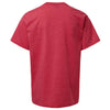 Gildan Youth Heather Red Light Cotton T-Shirt