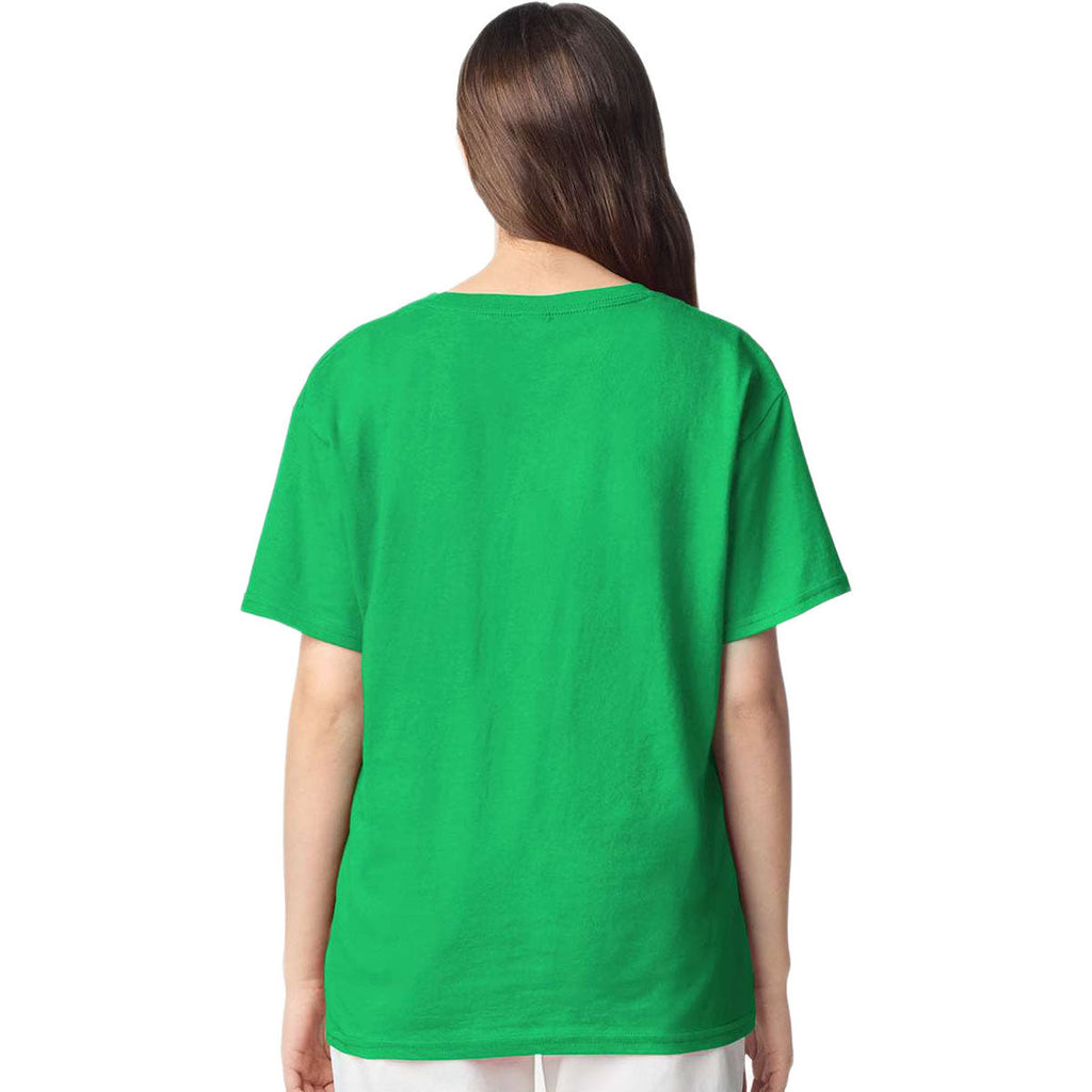 Gildan Youth Irish Green Light Cotton T-Shirt