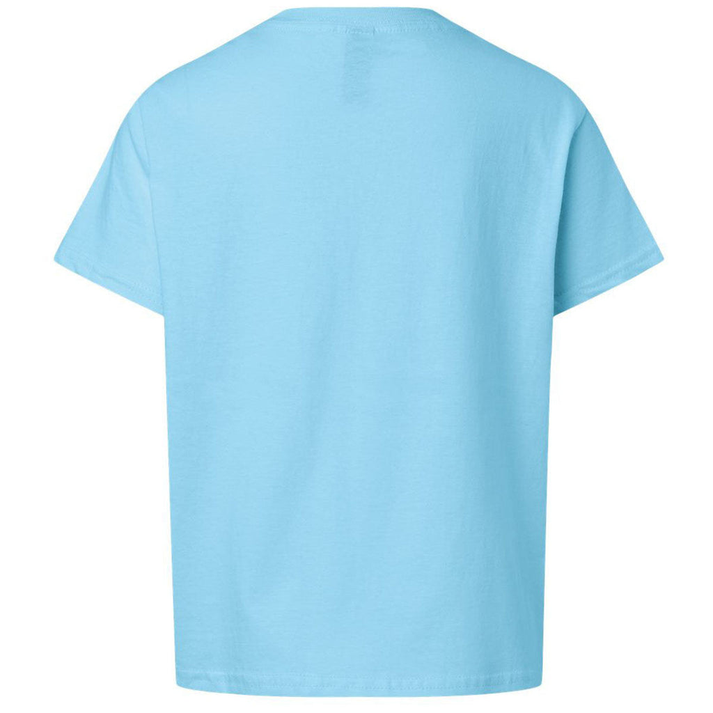 Gildan Youth Sky Light Cotton T-Shirt