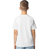 Gildan Youth White Light Cotton T-Shirt