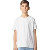 Gildan Youth White Light Cotton T-Shirt