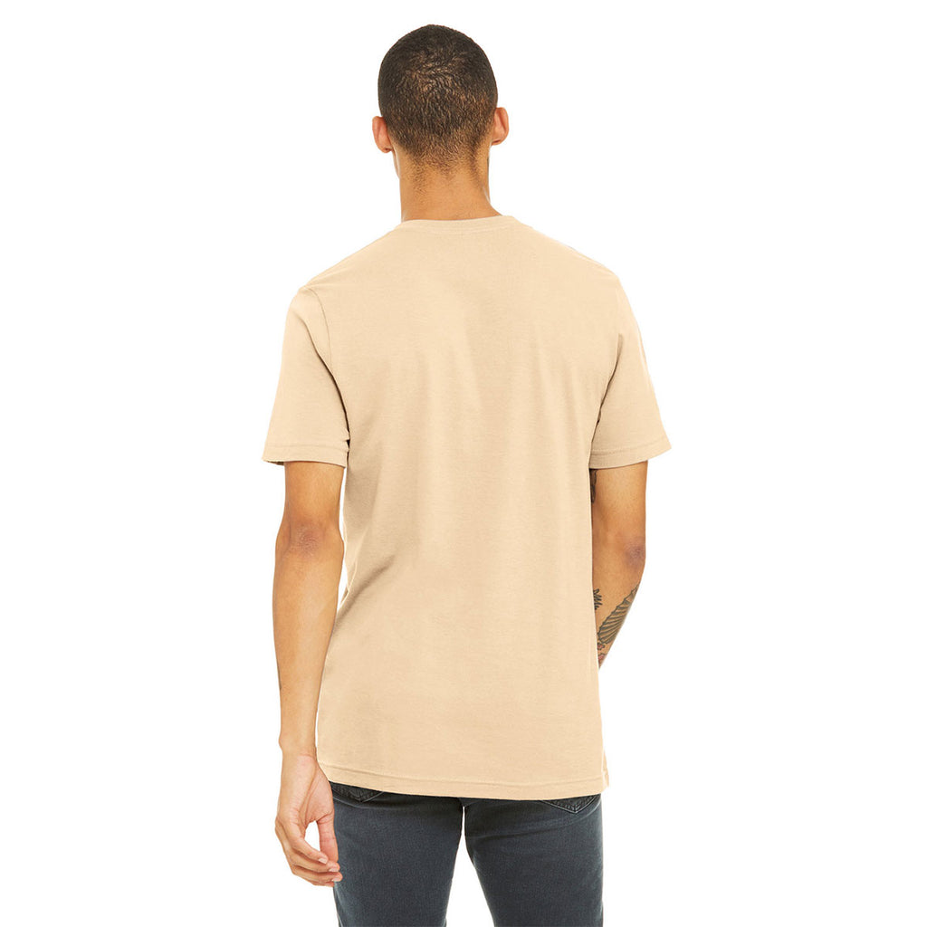 Bella + Canvas Unisex Soft Cream Jersey Short-Sleeve T-Shirt
