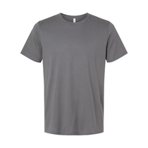 Bella + Canvas Unisex Solid Asphalt Blend CVC Jersey Tee