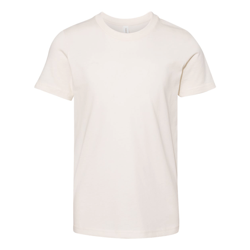 Bella + Canvas Youth Natural Jersey Short-Sleeve T-Shirt