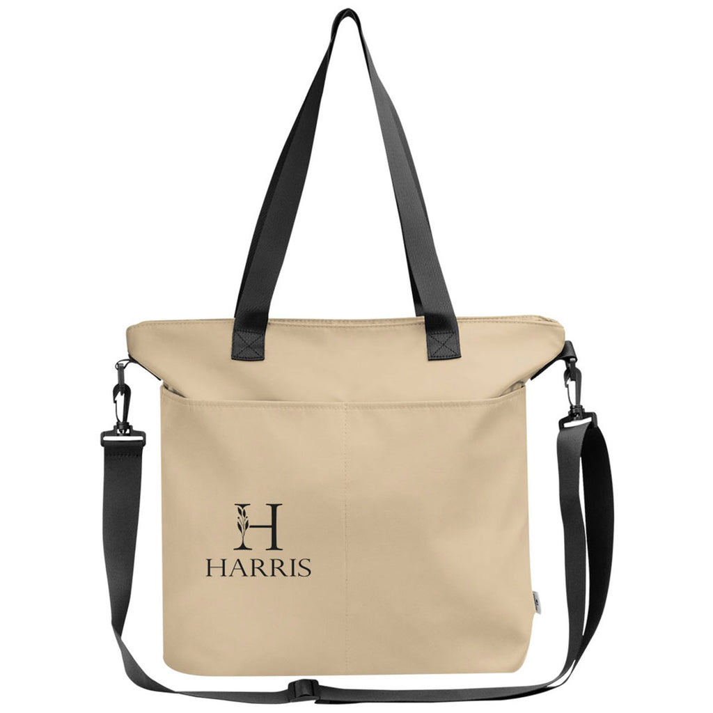 Hit Tan Intrepid rPET Laptop Tote Bag