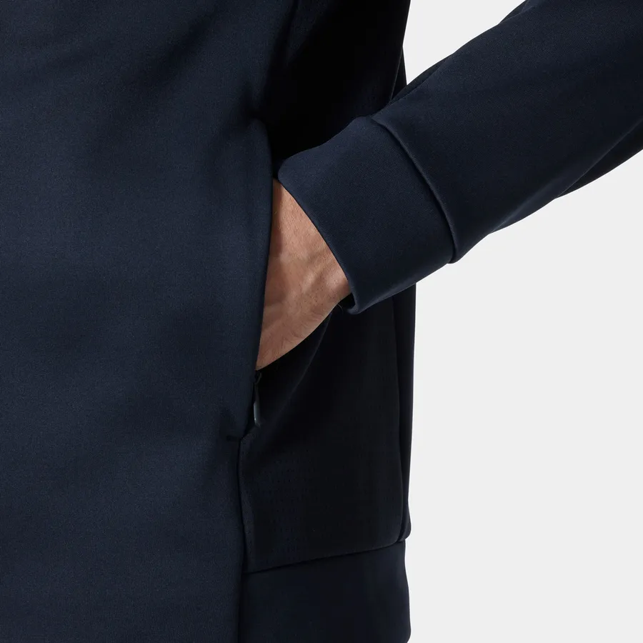 Helly Hansen Men's Navy Crew Fleece Jacket