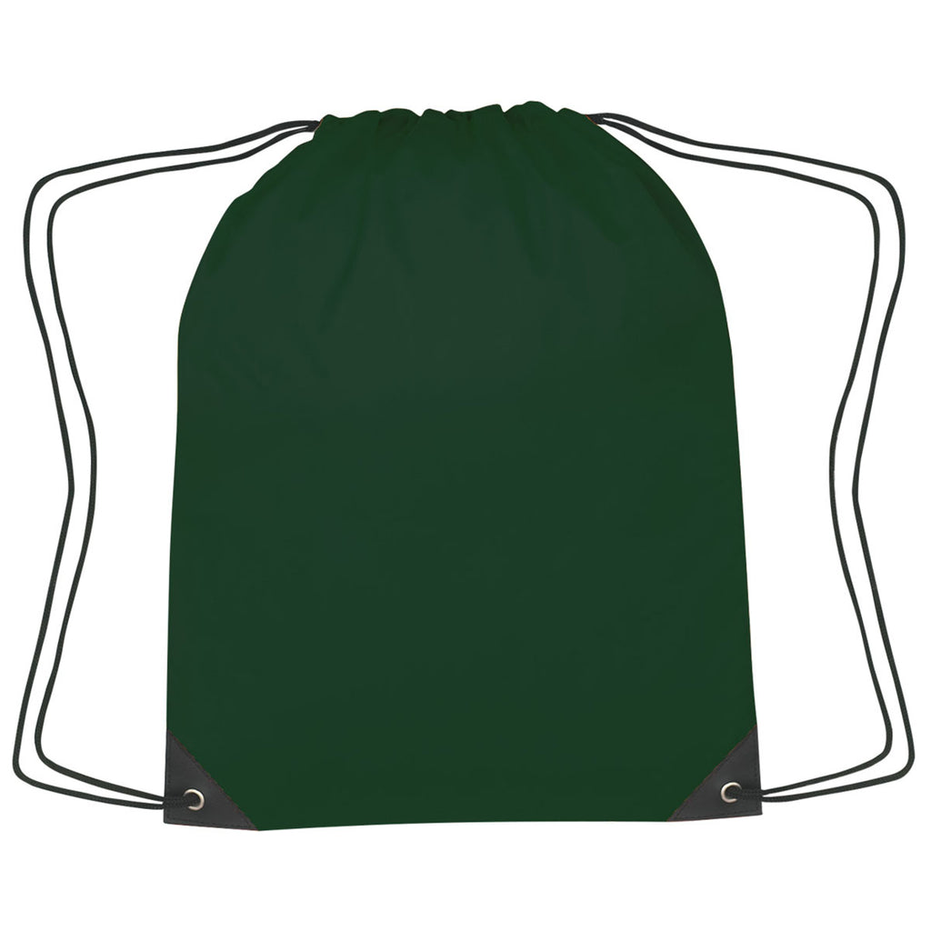 Hit Forest Green Sports Pack With Front Zipper