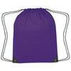 Hit Purple Sports Pack With Front Zipper