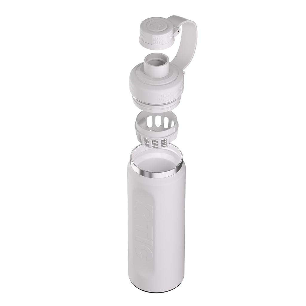 RTIC Cool Grey 30oz Refuel Bottle