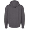 Tultex Unisex Heather Charcoal Fleece Hooded Sweatshirt