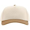 Richardson Cream/Cream/Caramel Full Fabric 5-Panel Champ