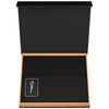SCX Design Black Wireless Charging Notebook A5 with Power Bank 4000 mAh