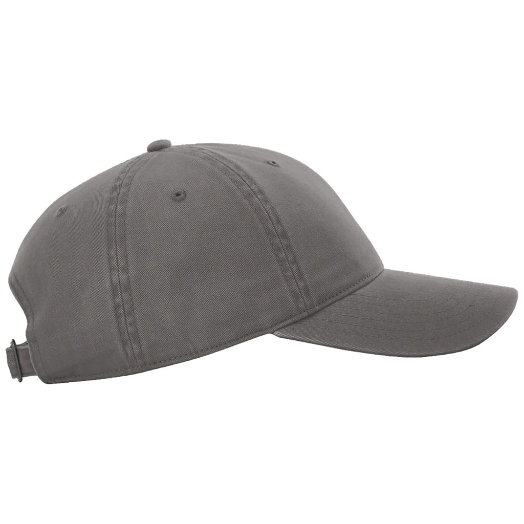 Richardson Charcoal Peached Cotton Twill