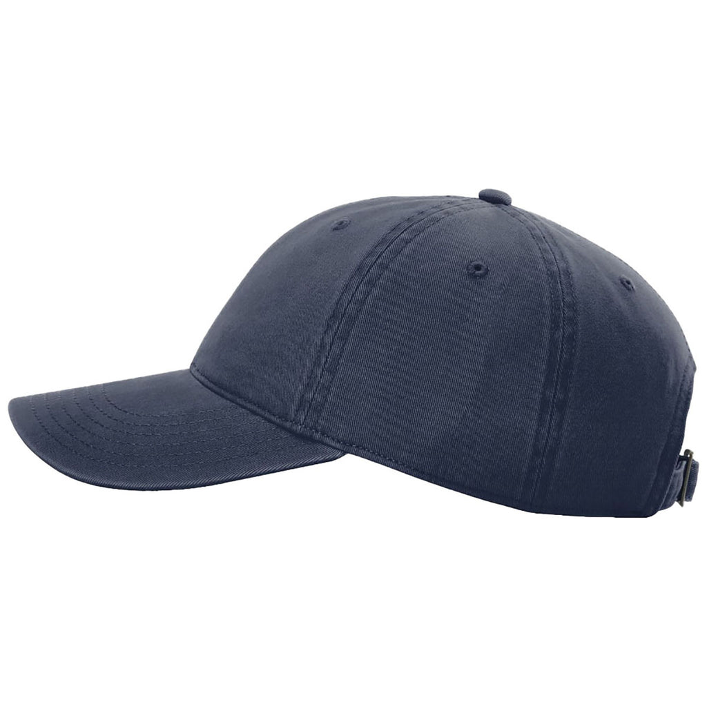 Richardson Navy Peached Cotton Twill