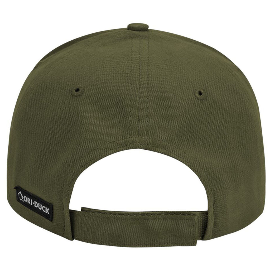 Dri Duck Olive Green Legend Cap