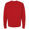 Tultex Unisex Red Fleece Crewneck Sweatshirt