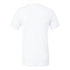 Bella + Canvas Unisex Solid White Triblend Short-Sleeve T-Shirt