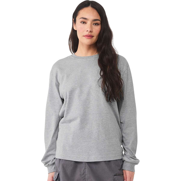 Bella + Canvas Unisex Athletic Heather 6 oz. Heavyweight Long Sleeve T